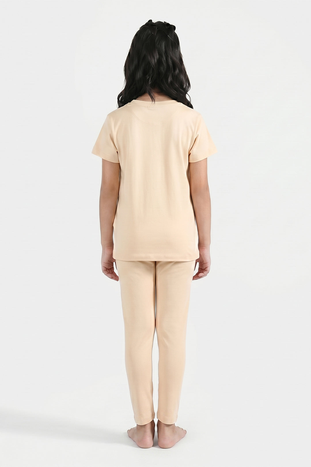 Girls PC Jersey Night Suit (Life is Better) – Brazilian Sand