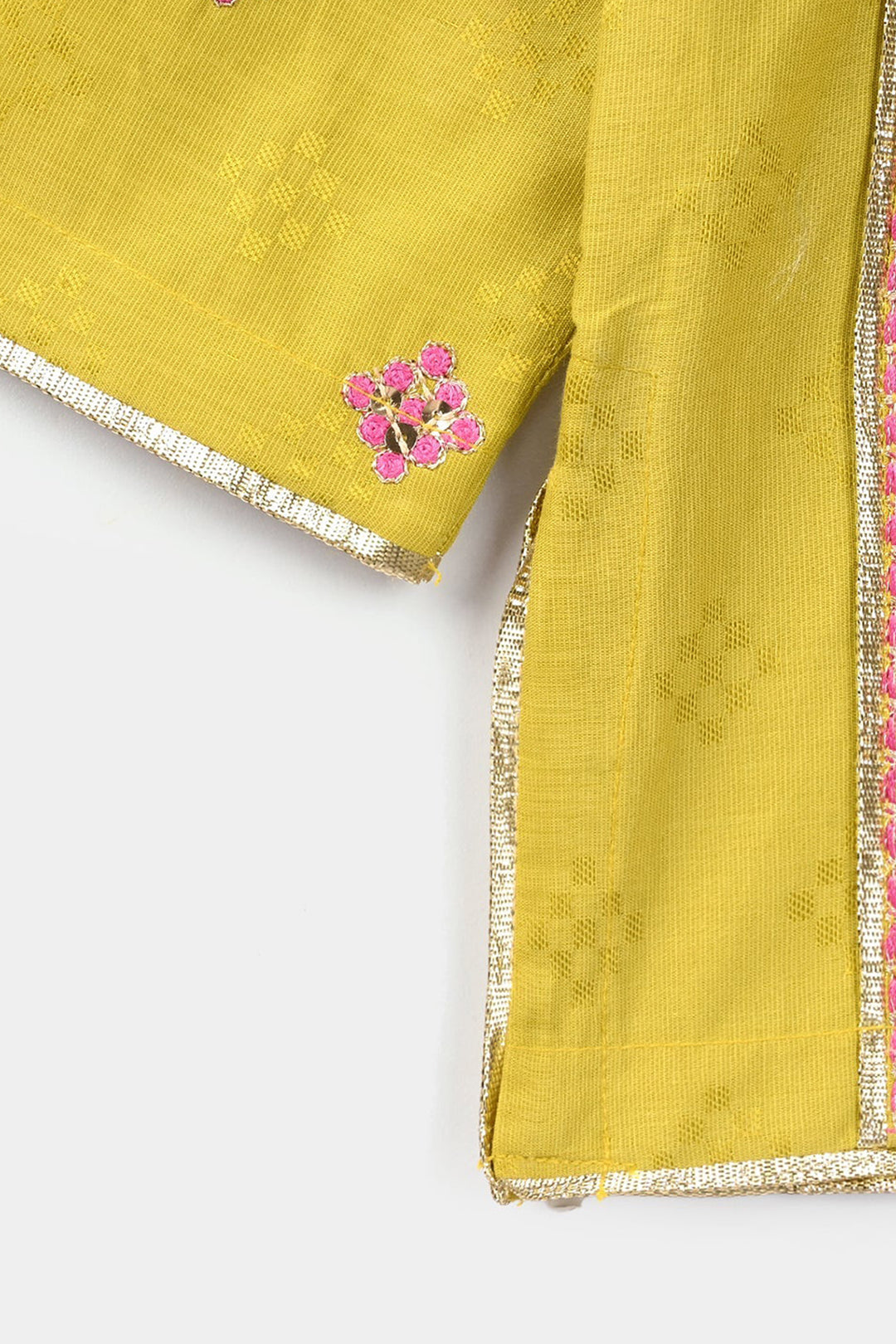 Infant Girls Jacquard 3Pcs (Ishq) – Green