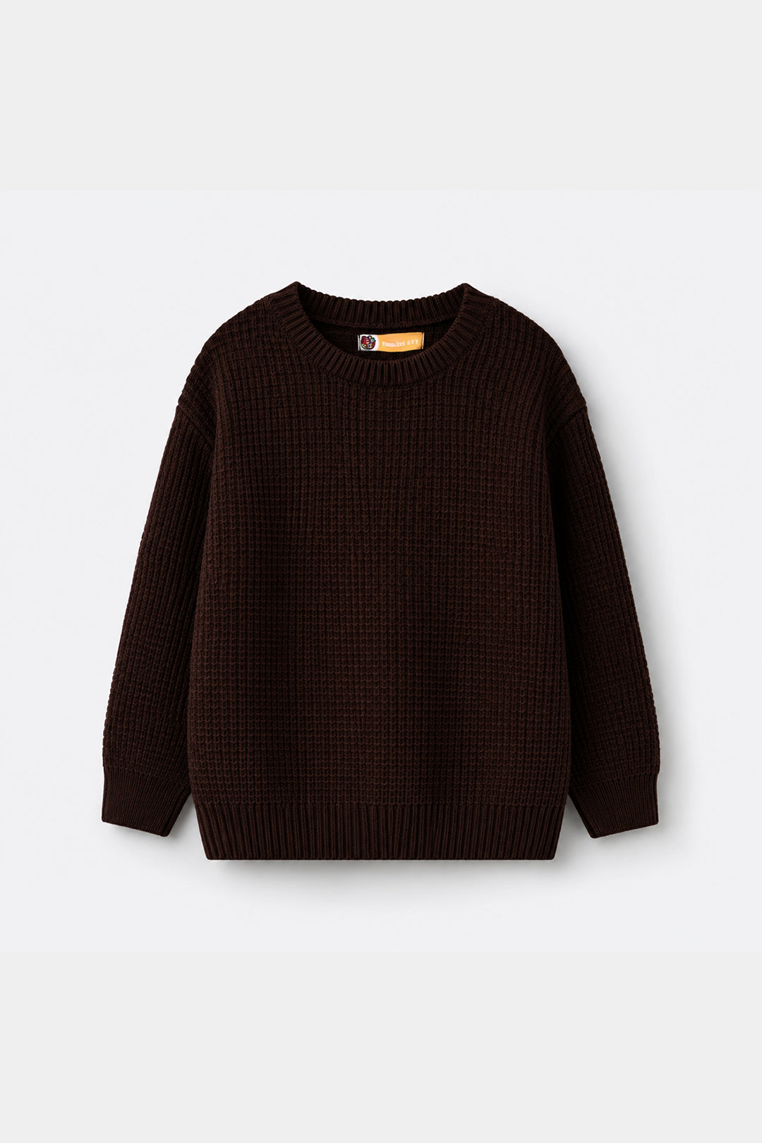 Boys Acrylic Sweater Block Box - Brown