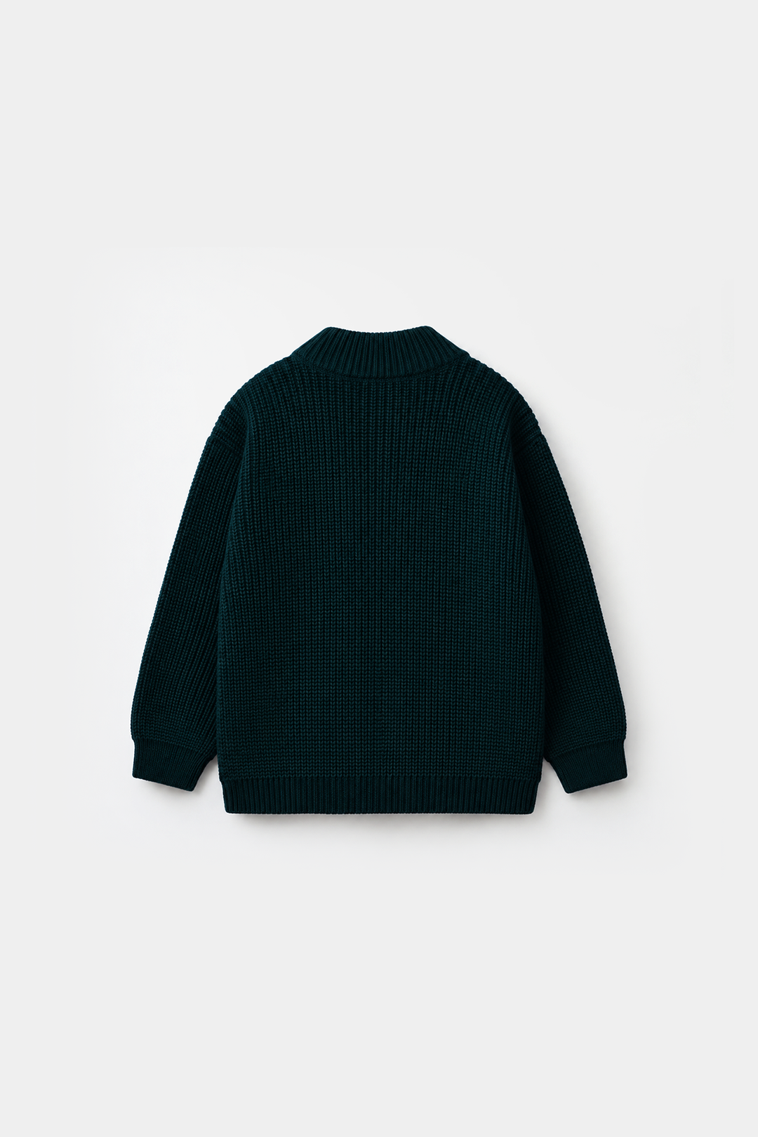 Boys Acrylic Sweater Hustle - Teal Blue