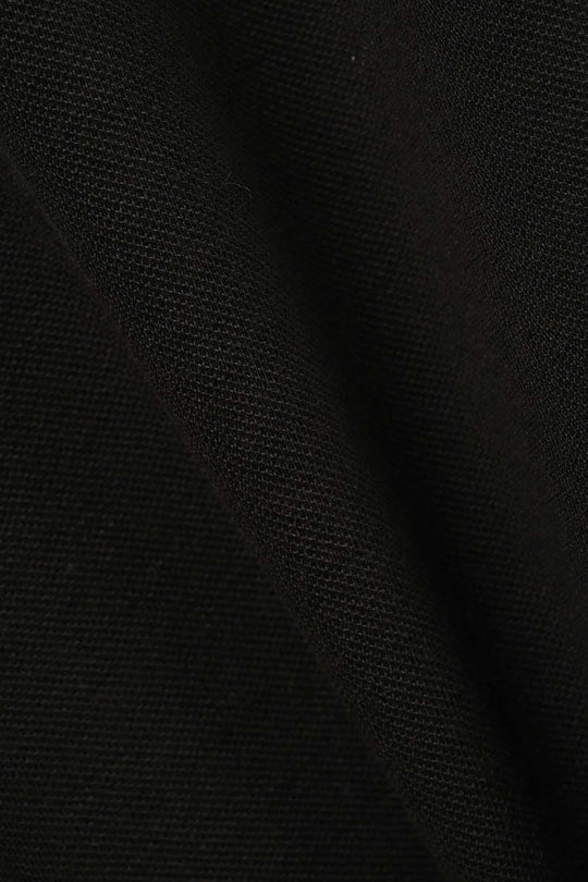 Boys Cotton Polo Varsity - Black