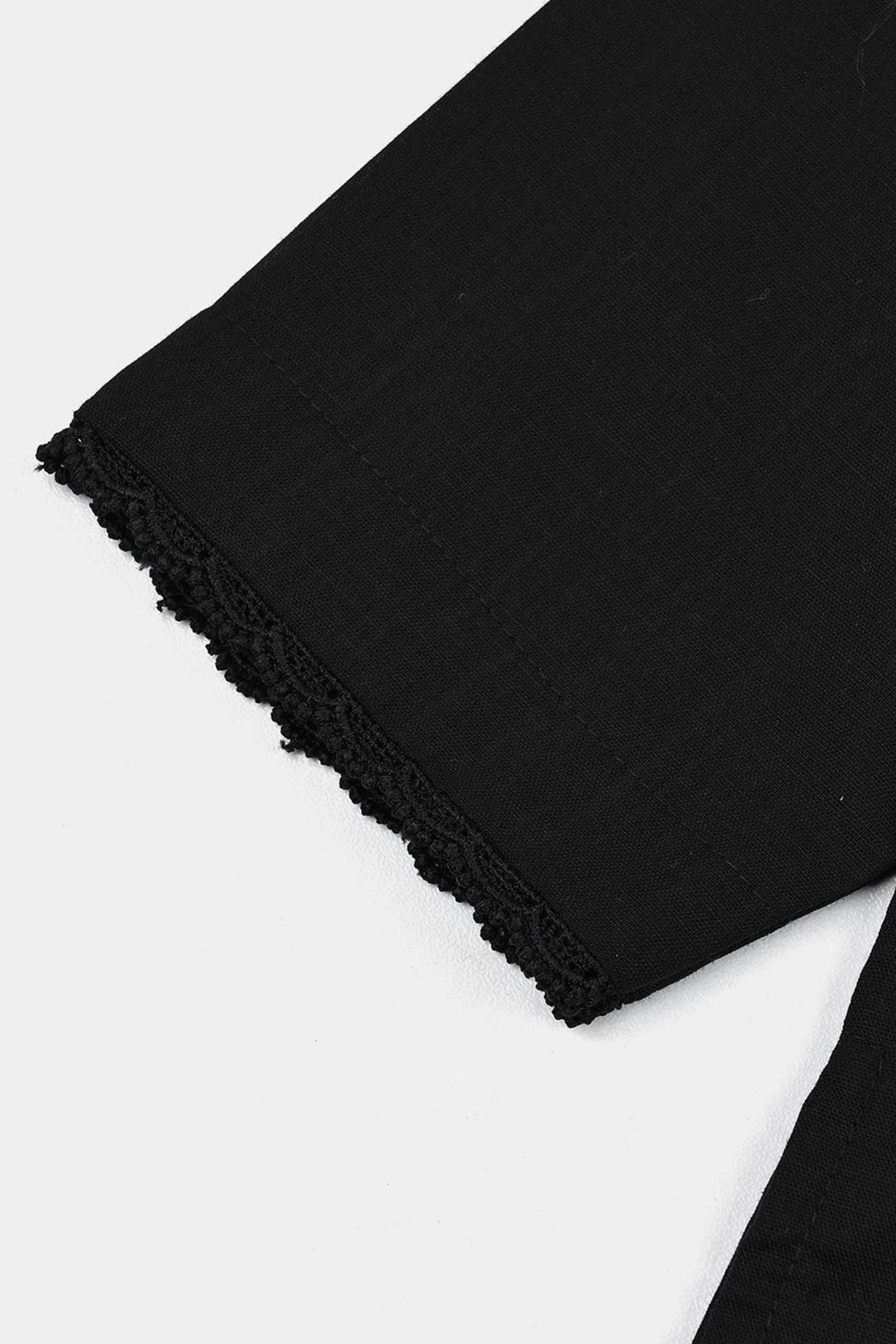 Girls Cotton 2Pcs Basic-Black