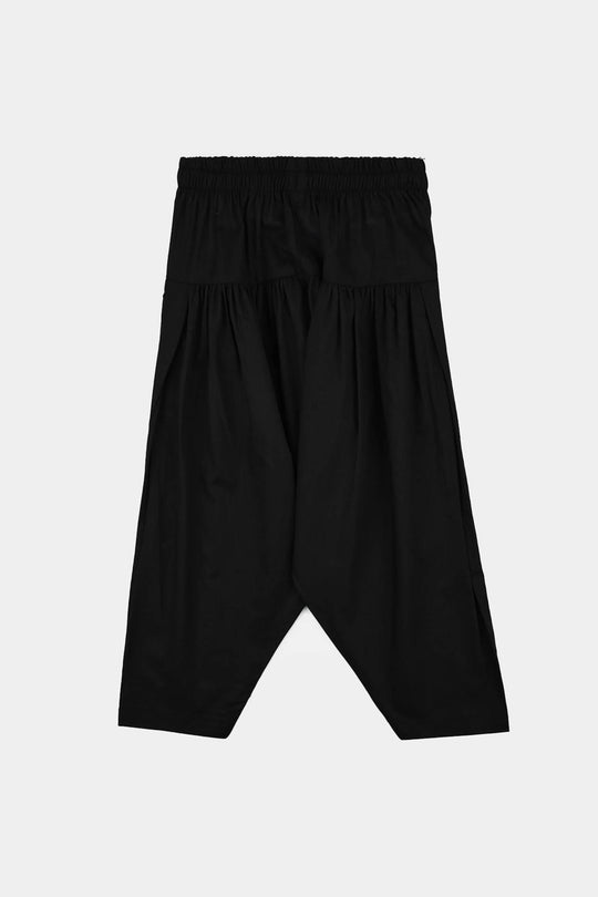 Girls Cotton 2Pcs Basic-Black