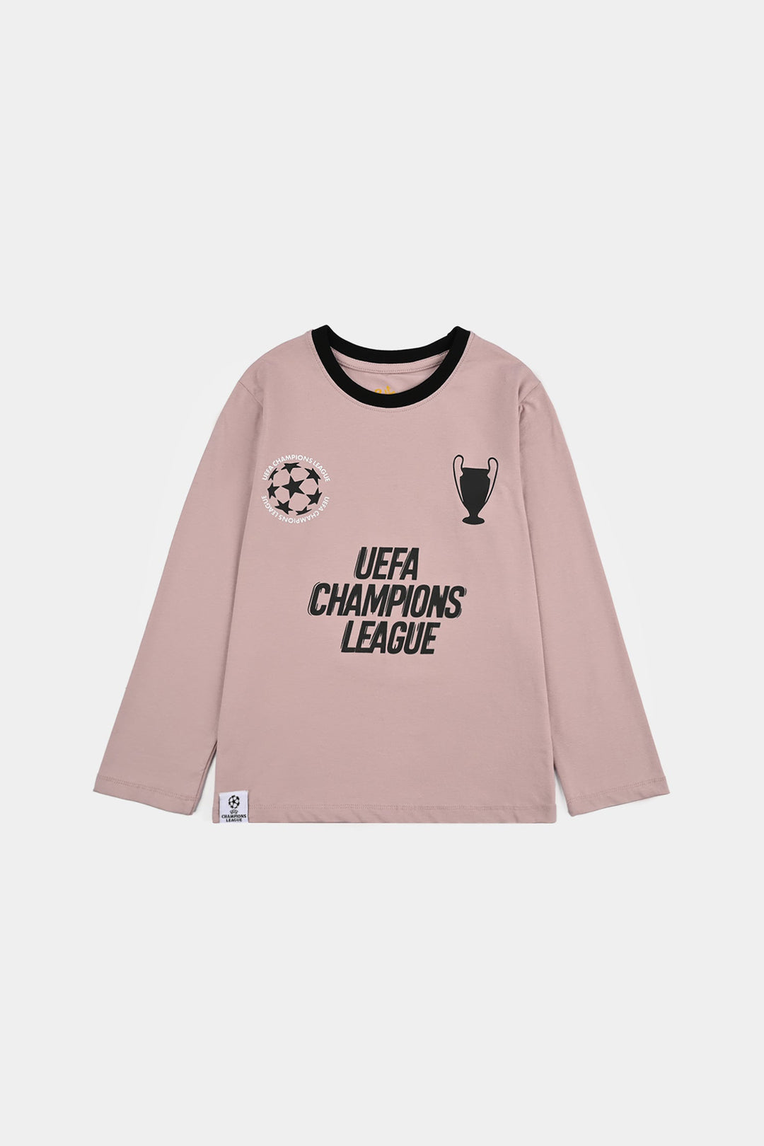 Boys Lycra Jersey T-Shirt Uefa Champions