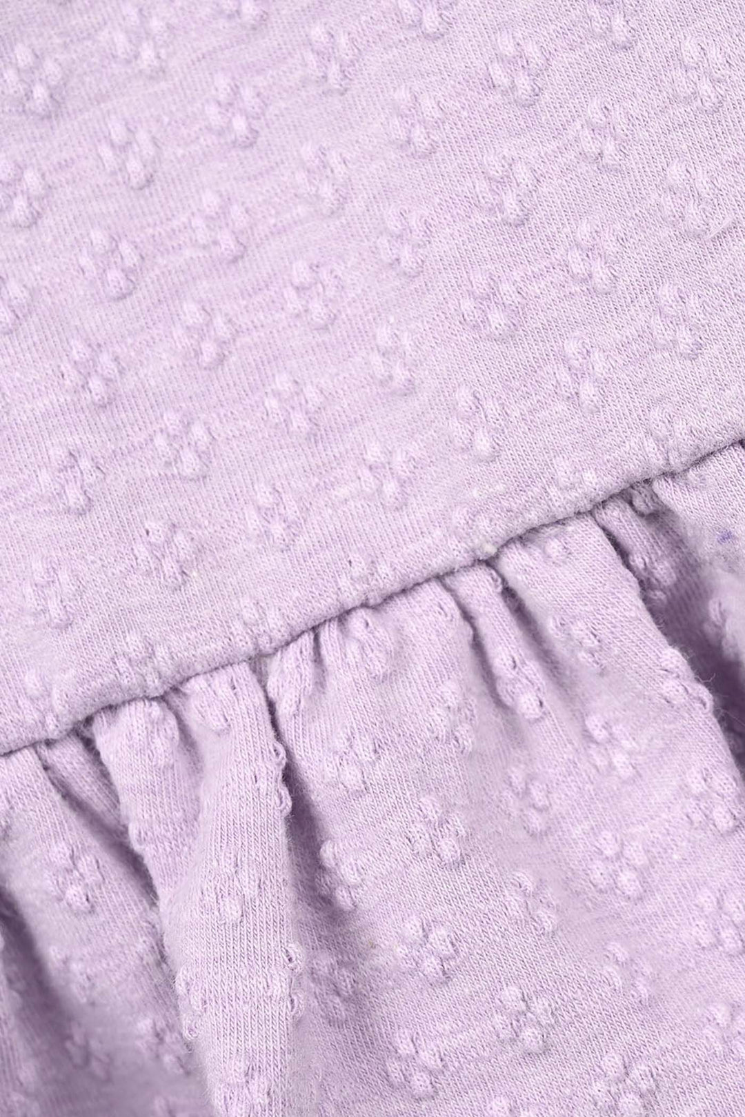 Infant Girls Cotton Jersey 2Pcs Suit Bloom-Purple