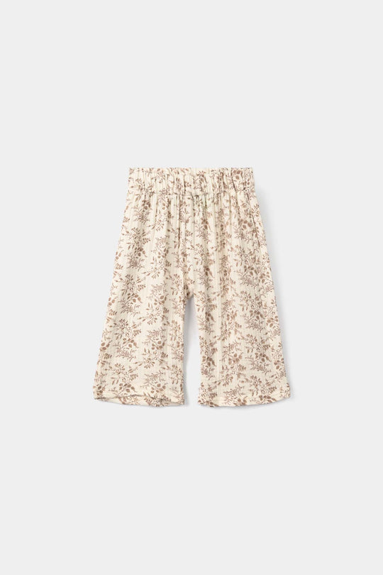 Infant Girls Gauze 2 Pc Suit - Botanical - Off White
