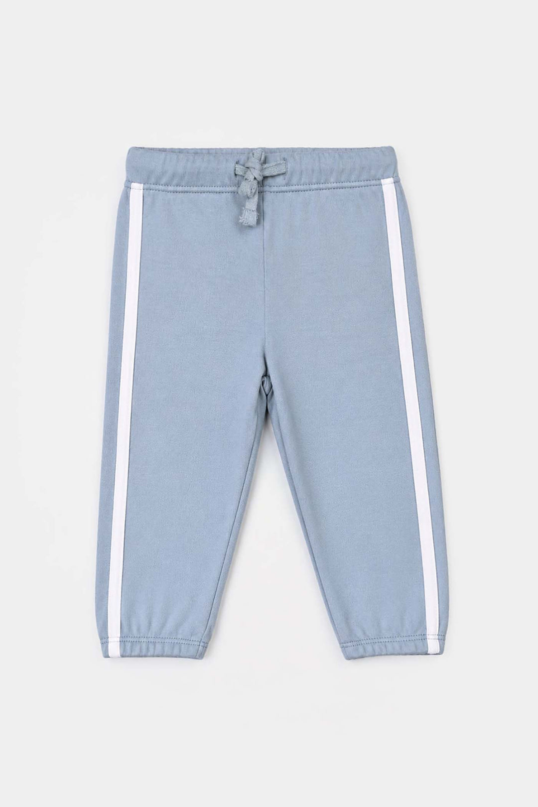 Infant Boys Cotton Interlock Knitted Suit NYC-Blue