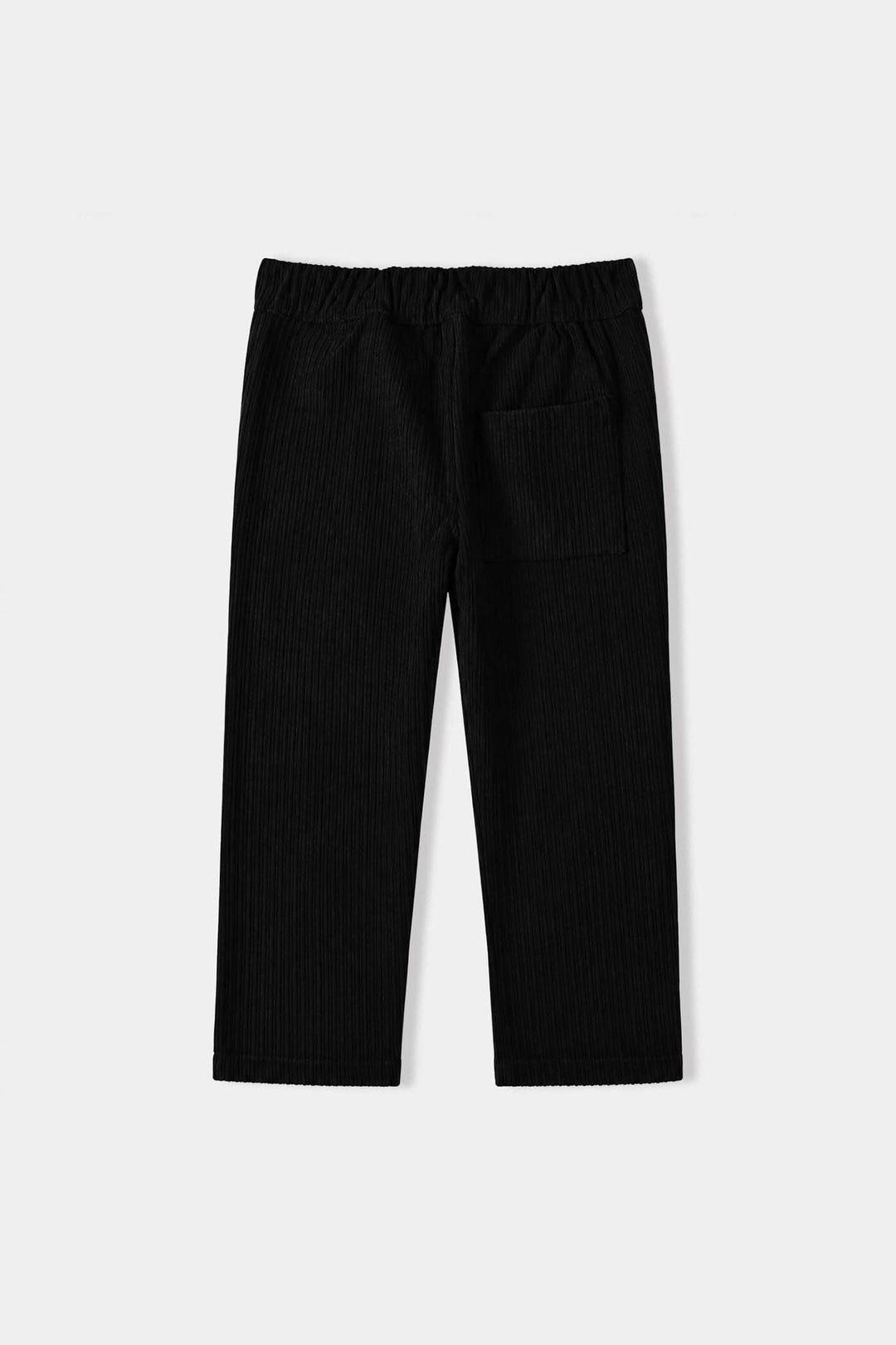 Boys Corduroy Woven Suit-Black