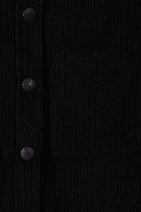 Boys Corduroy Woven Suit-Black