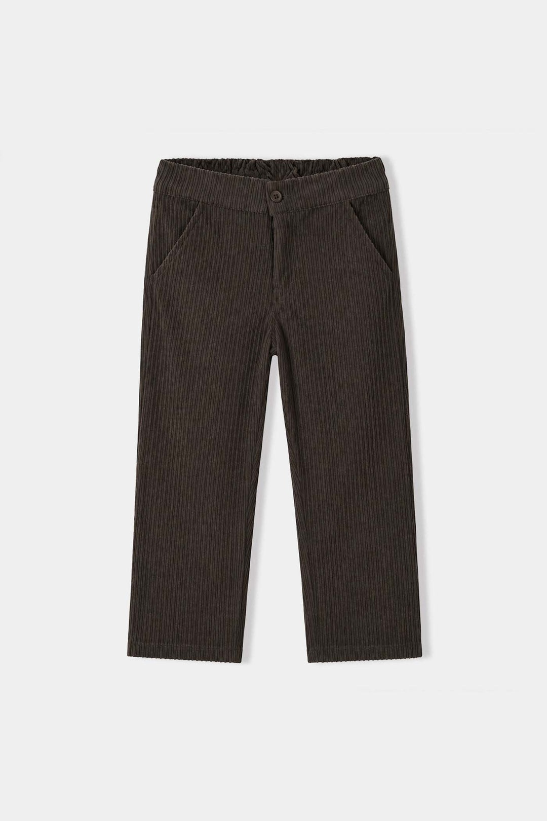 Boys Corduroy Woven Suit-Green