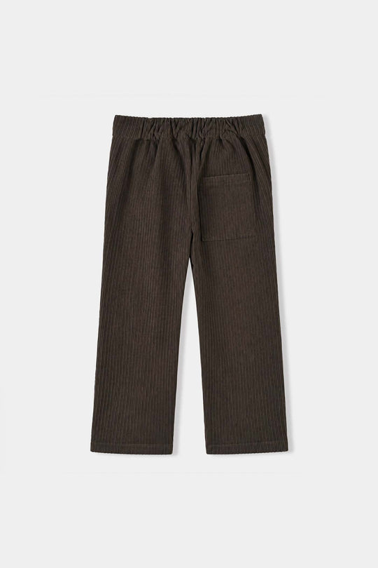 Boys Corduroy Woven Suit-Green