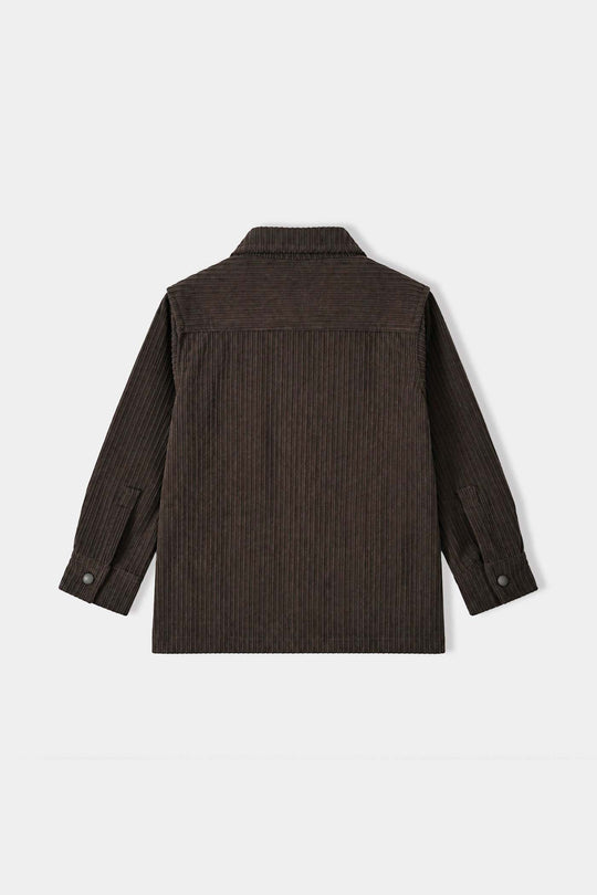 Boys Corduroy Woven Suit-Green