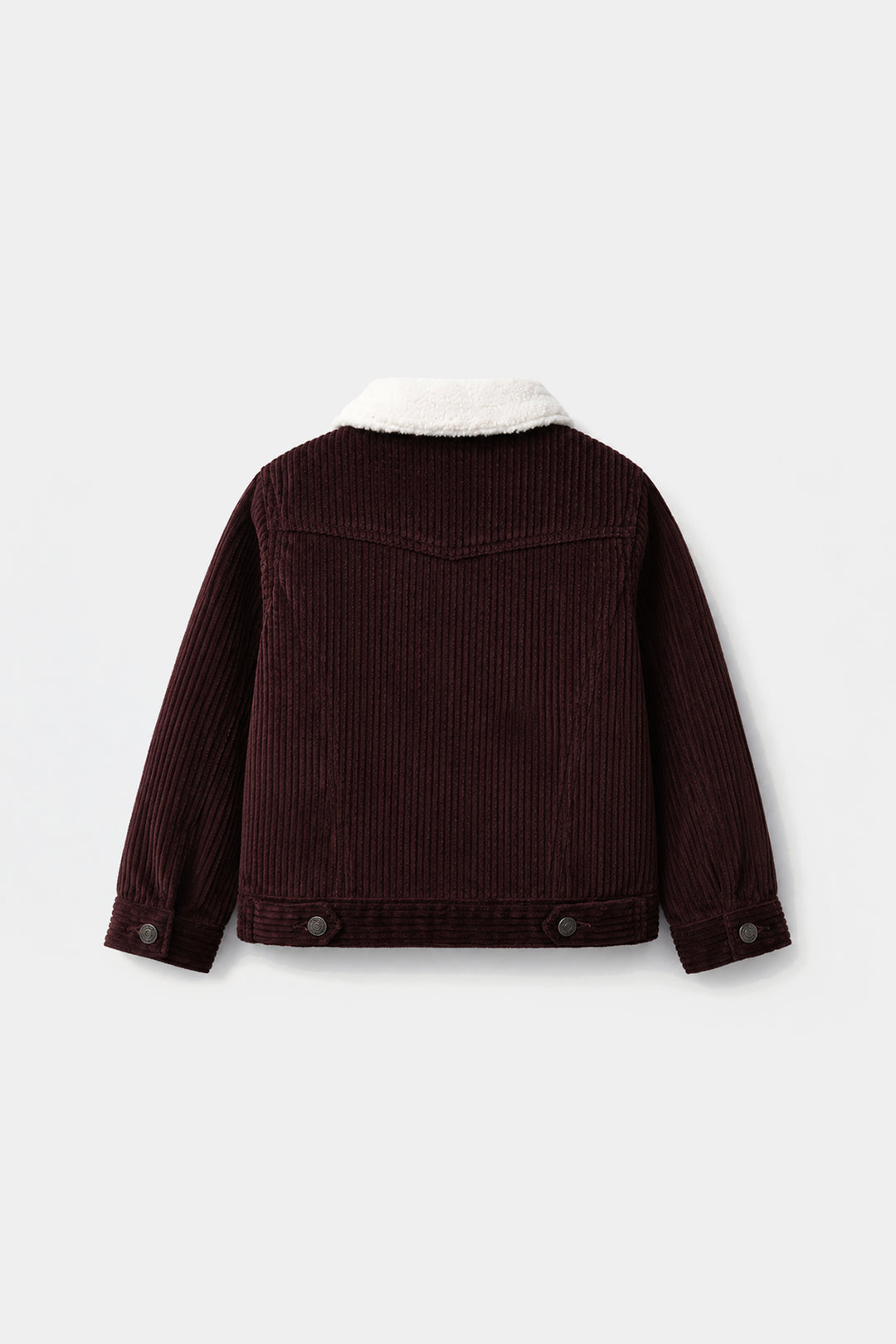 Girls Corduroy Jacket Brown