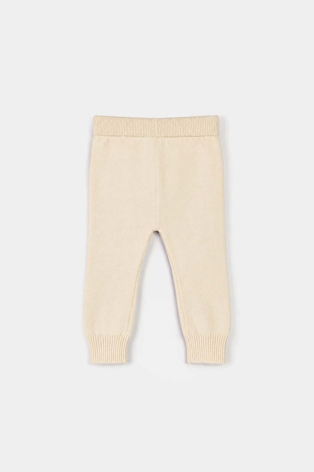 Infant Boys Acrylic Co-ord Set-Classy-Cream