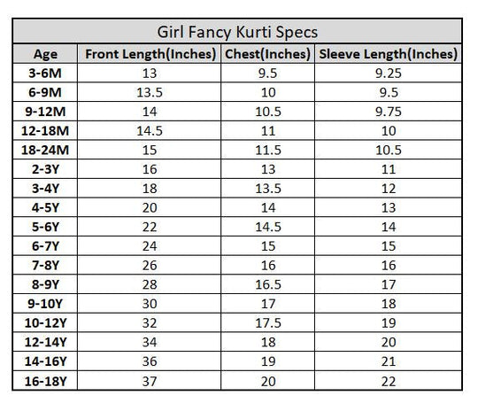 Girls Chiffon 3 PCs Suit An Khai-Red