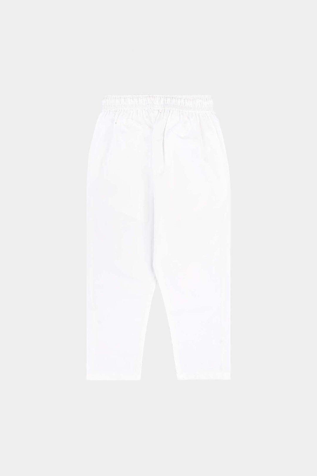 Boys Cotton Eastern Pyjama -Off White