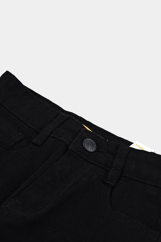 Boys Denim Basic Pant Denim -BLACK