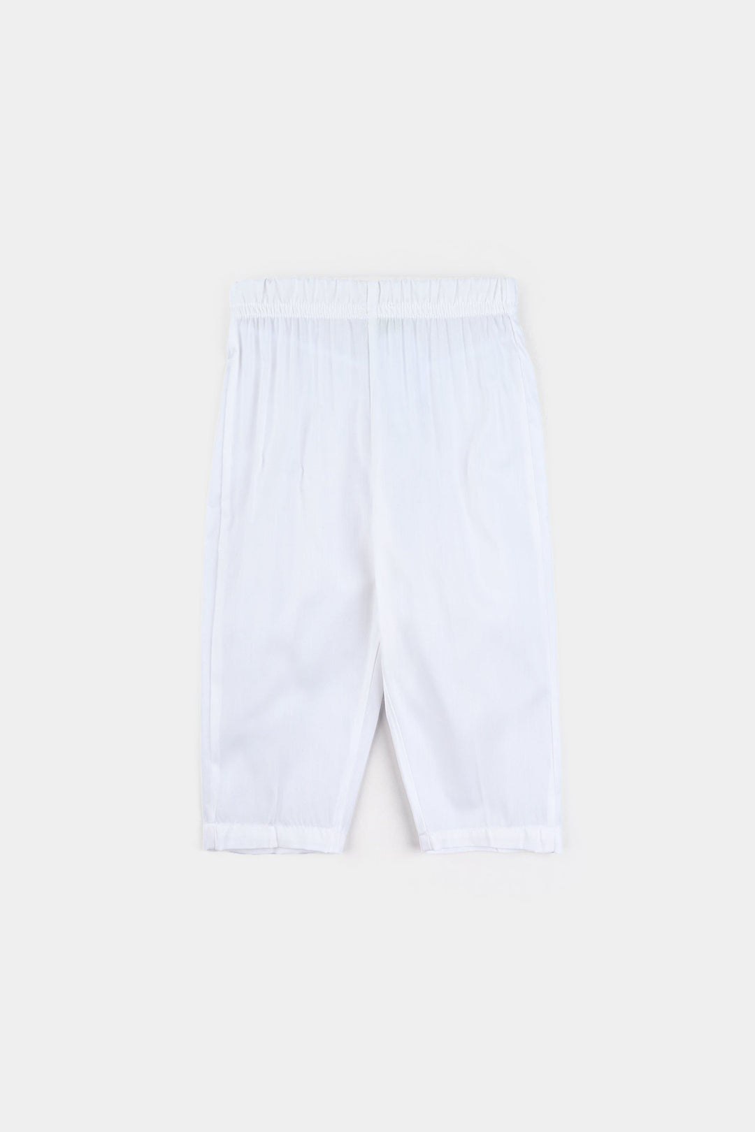 Infants Boys Poly Viscose Shalwar Suit-OFF-White