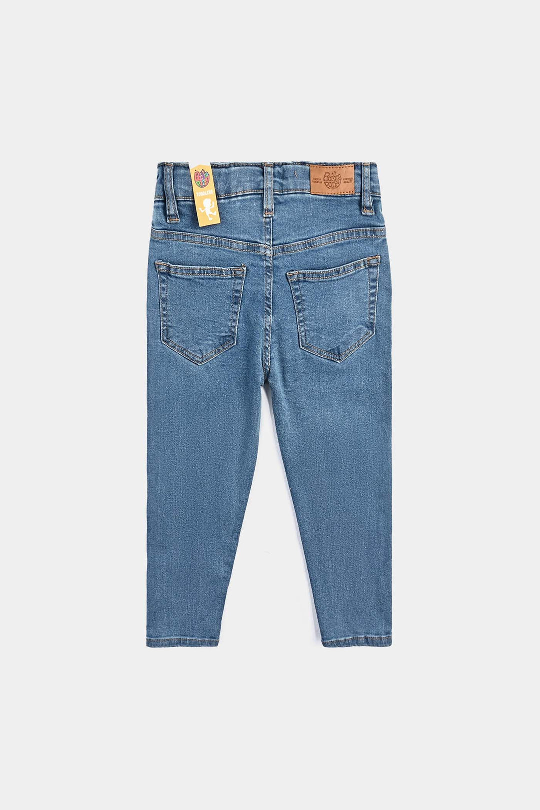 Boys Denim Stretch Pant Game Time-Ice Blue