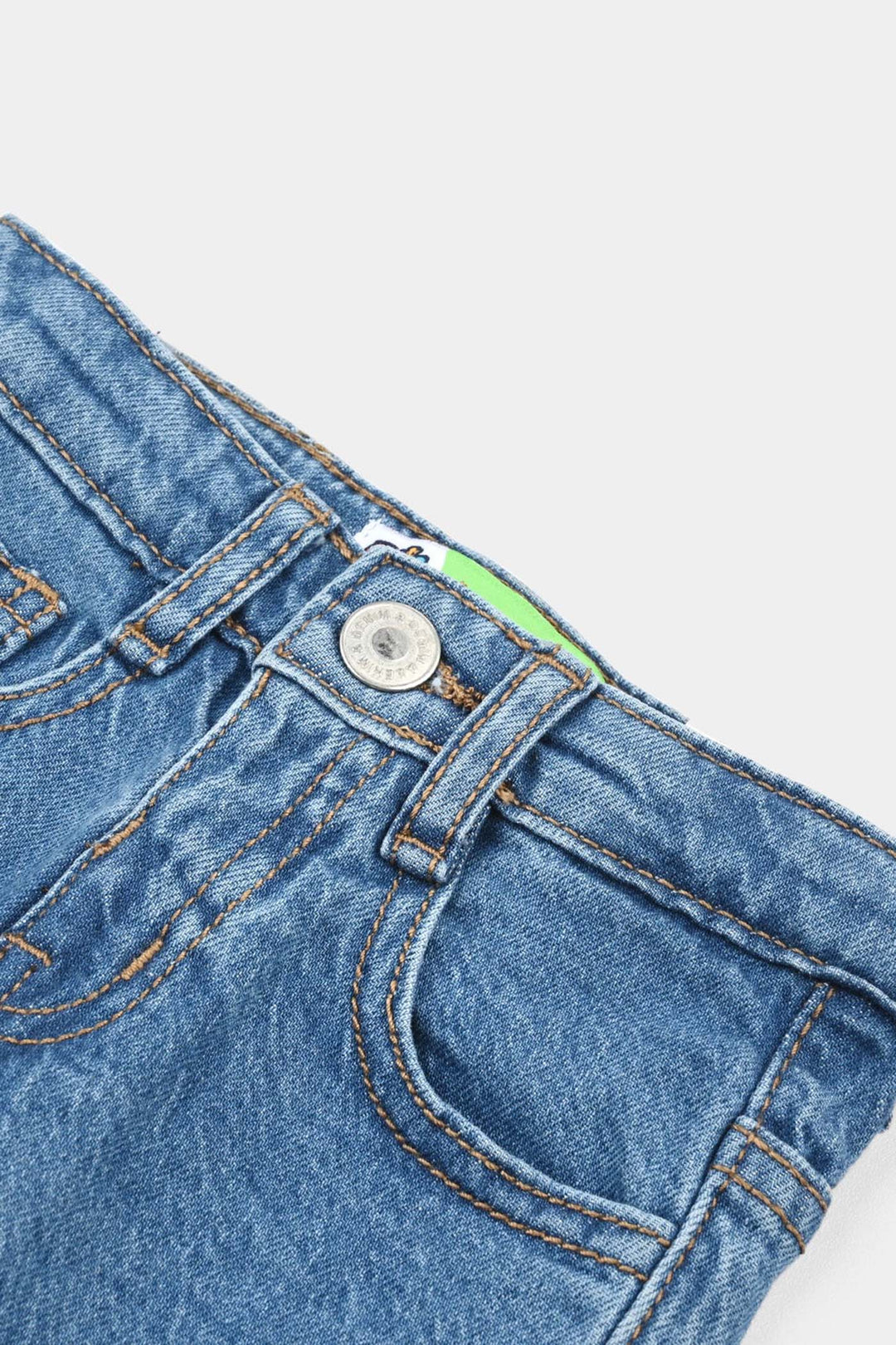 Infant Boys Denim Pant Basic-Ice Blue