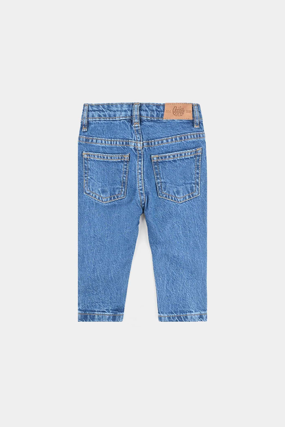 Infant Boys Denim Stretch Pant Basic-LT.Blue