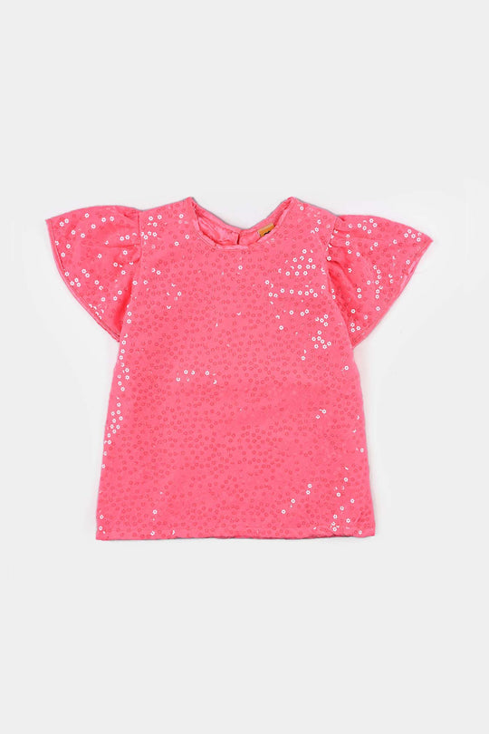 Girls Sequence Casual Top Sitara