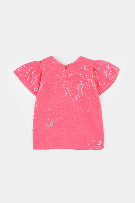 Girls Sequence Casual Top Sitara