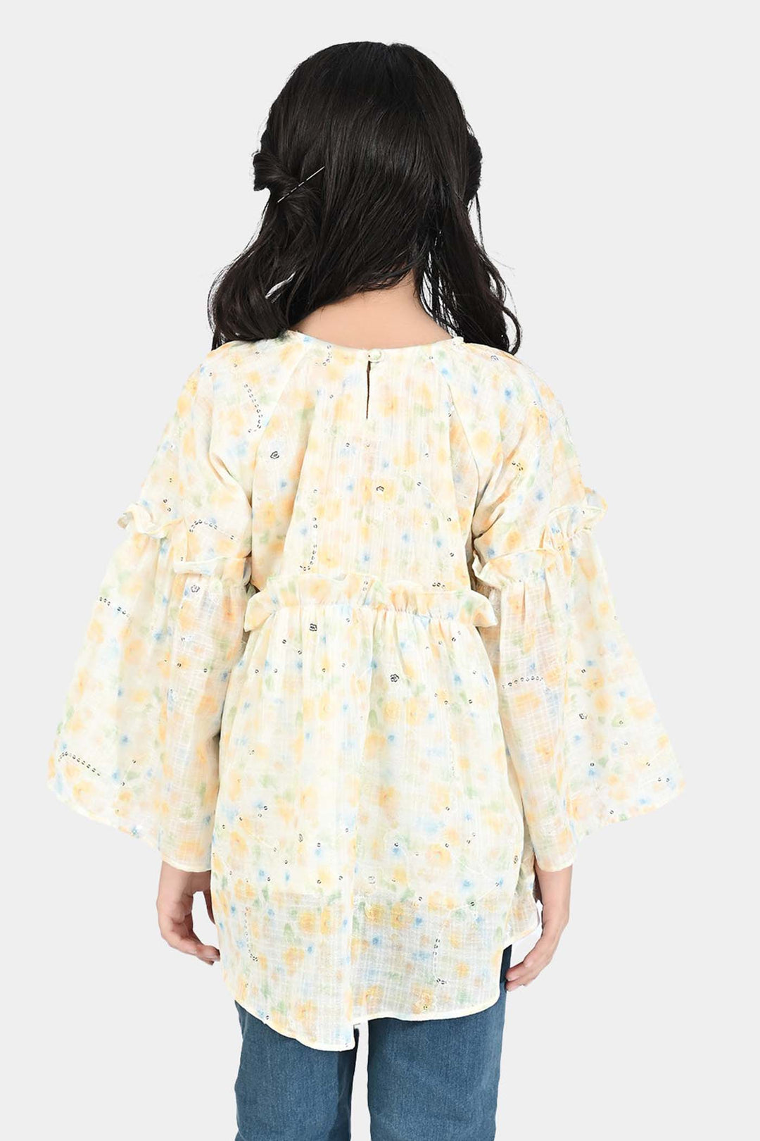 Girls Chiffon Casual Top Washes