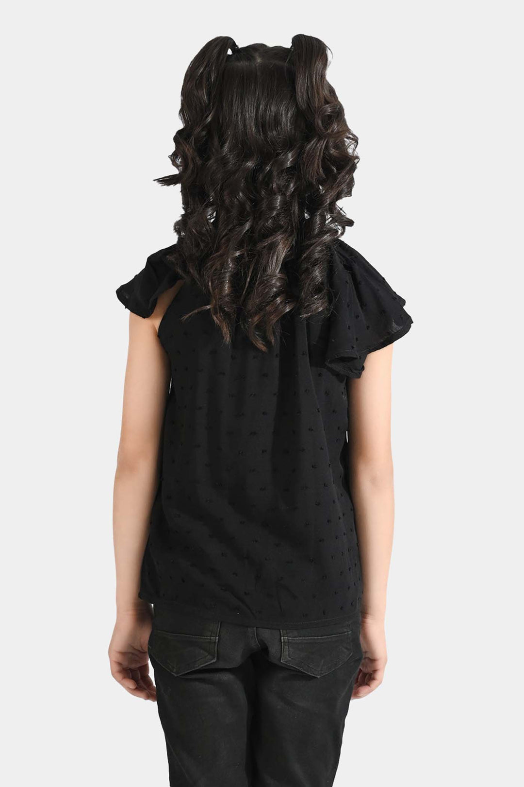 Girls Brochia Casual Top Crop Style