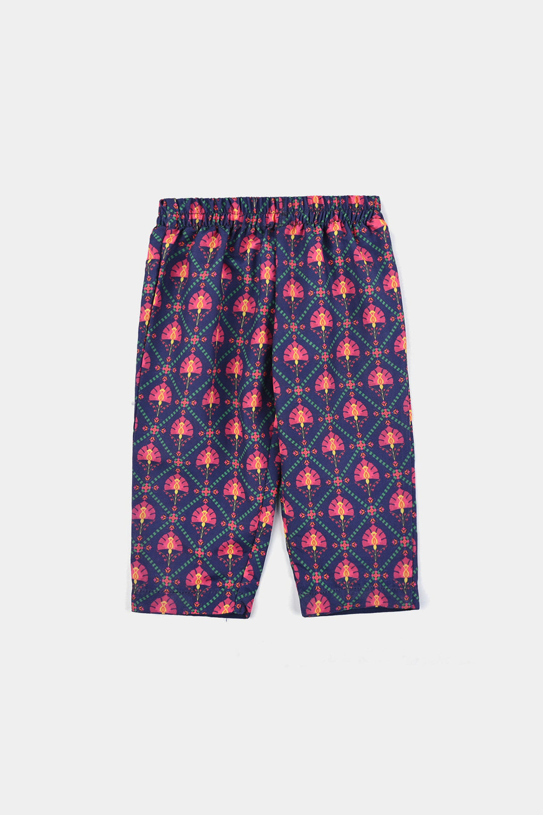 Girls Poly Lawn Printed 2 Pcs Petals-Multi