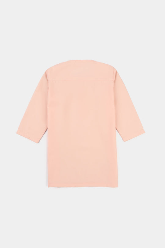 Infant Boys Poly Viscose Shalwar Suit (Tribal)-L Peach