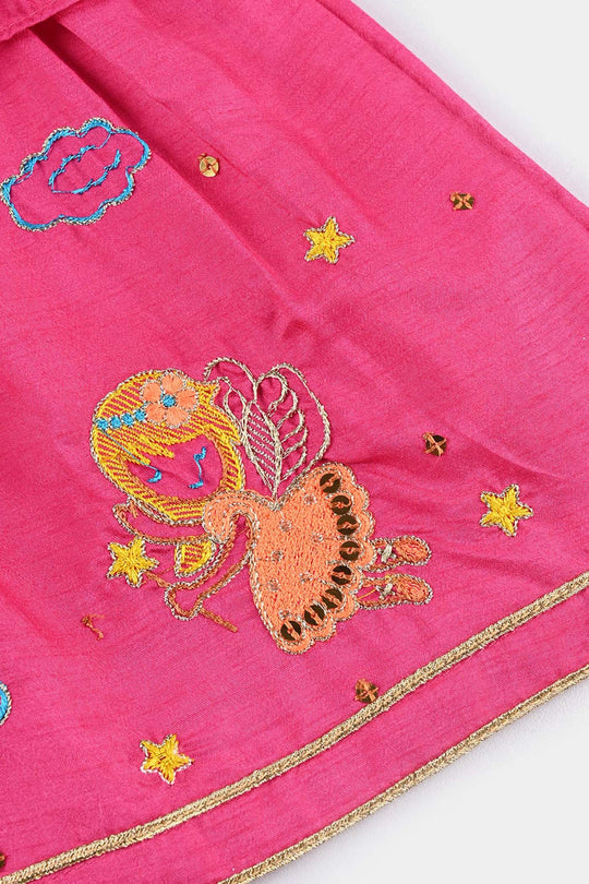 Infant Girls Raw Silk 2Pcs Super Doll