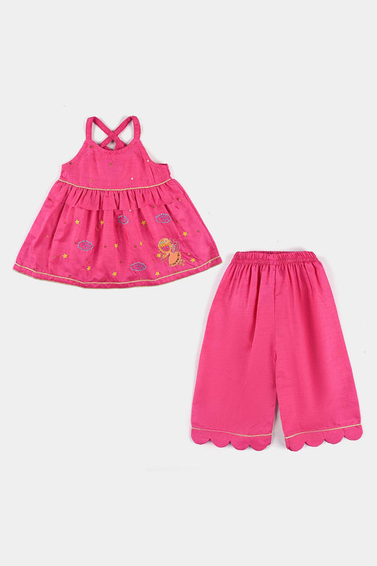 Infant Girls Raw Silk 2Pcs Super Doll