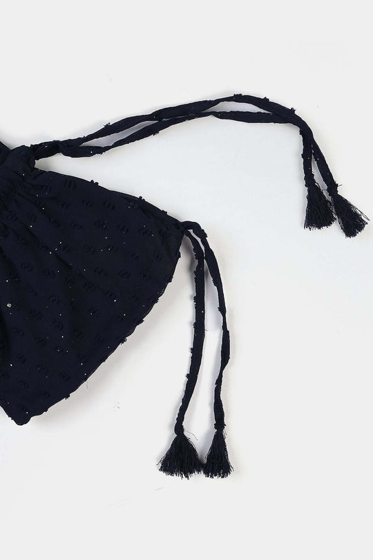 Infant Girls Poly Cotton Casual Top -Blue