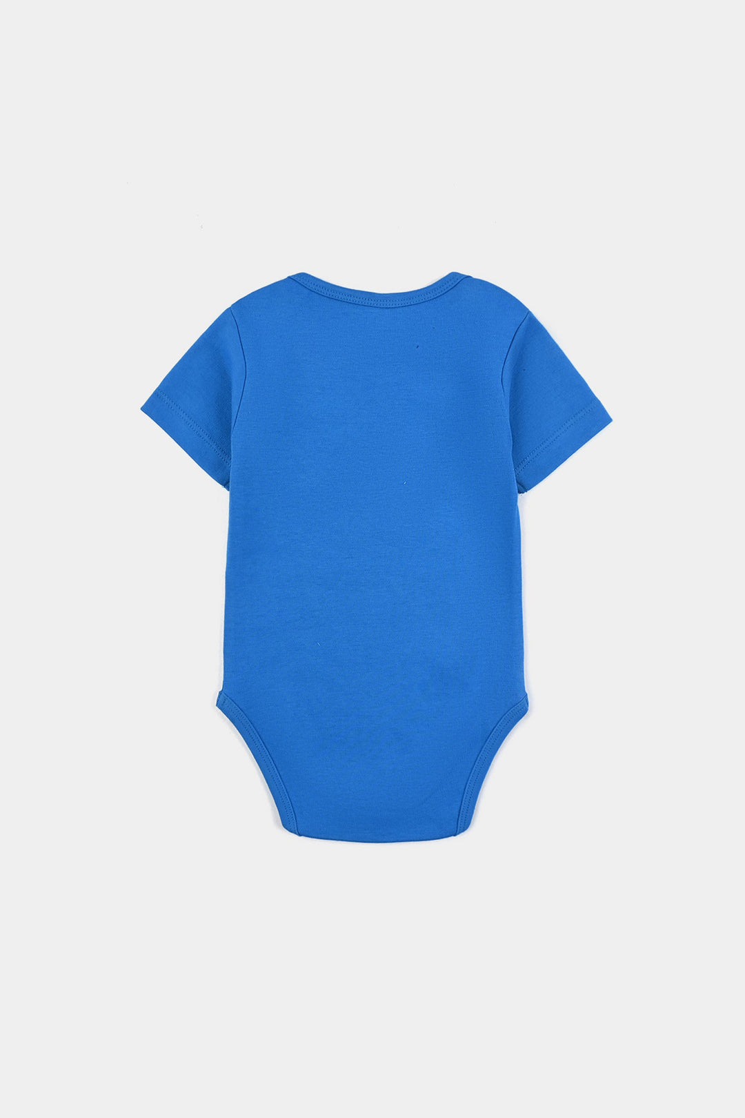 Infant Unisex Cotton Interlock Romper Dada And Dadi-Blue