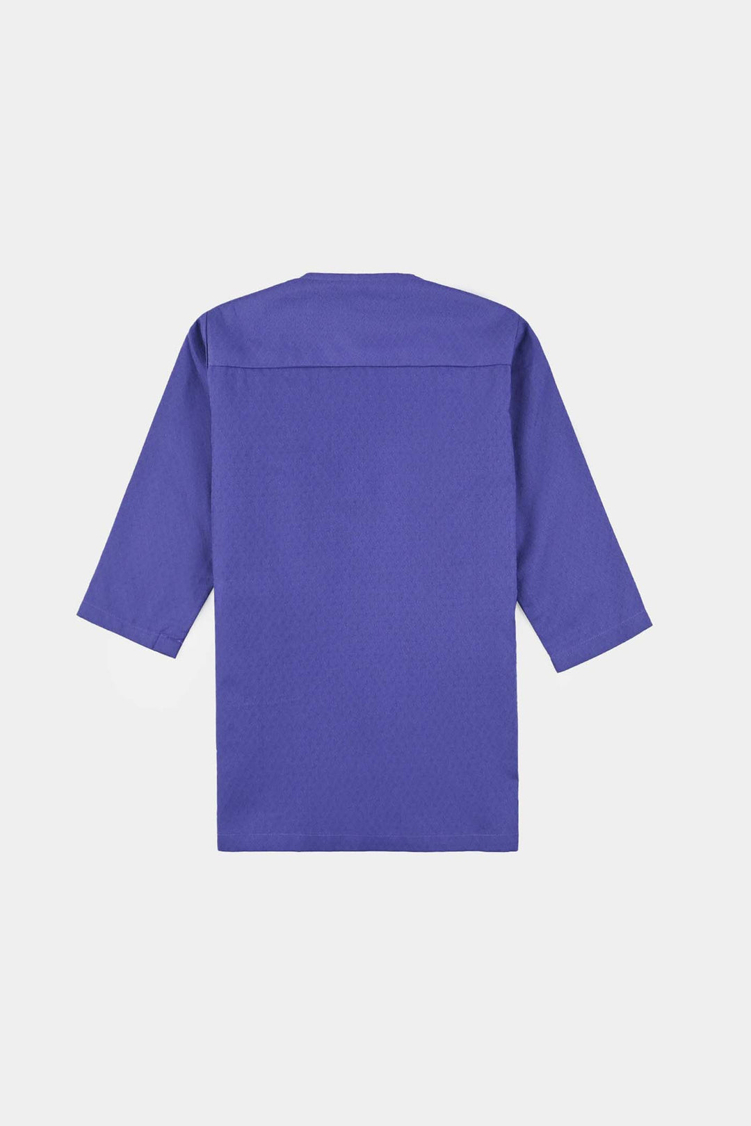 Infant Boys Cotton Basic Kurta (Blended Square)-Purple