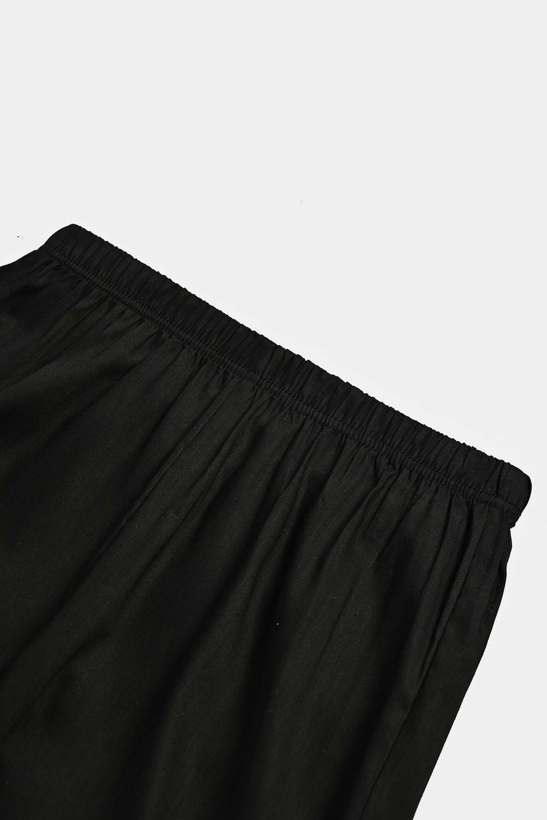 Girls Cotton Shalwar Loose Cut-BLACK