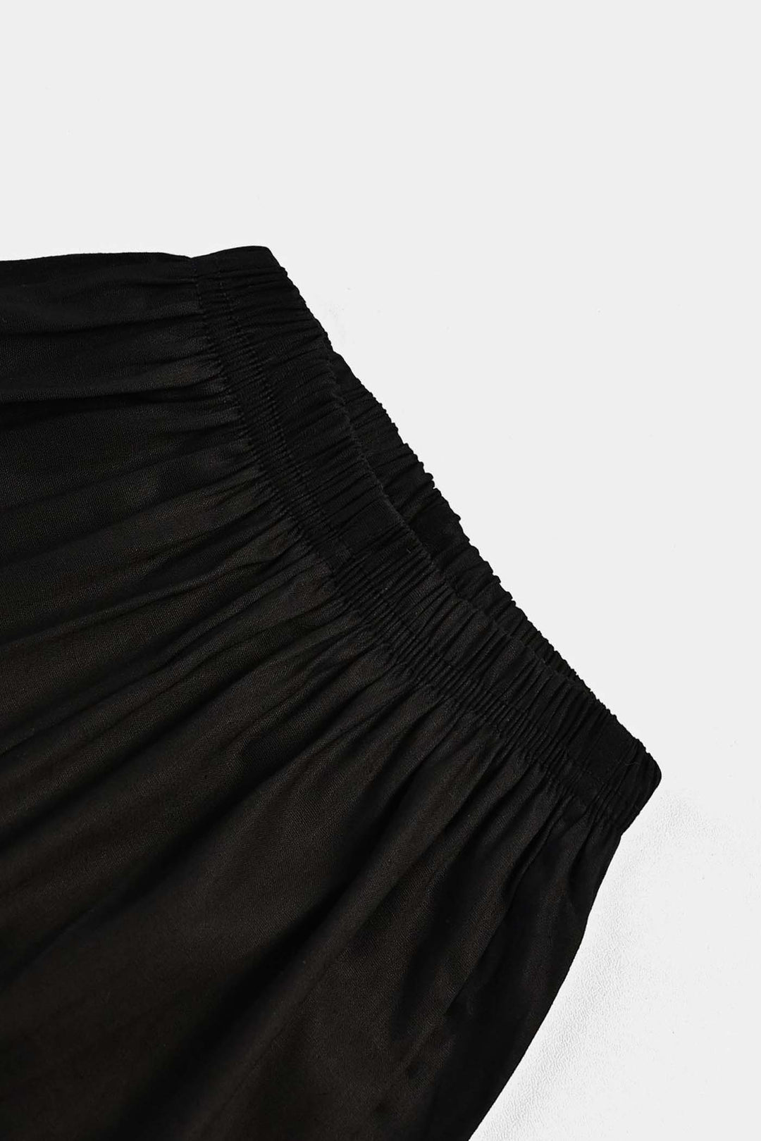 Infant Girls Cotton Eastern Basic Pant-BLACK