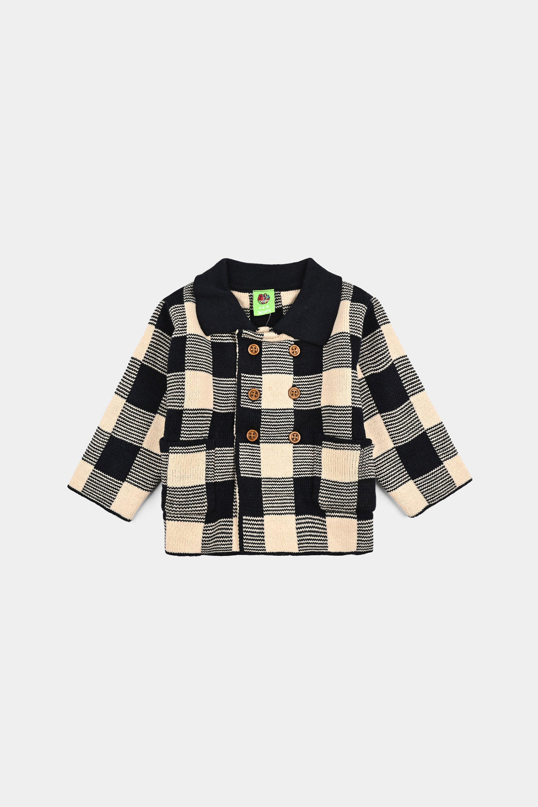 Infant Boys Acrylic Suit-Bulfallo - B.White