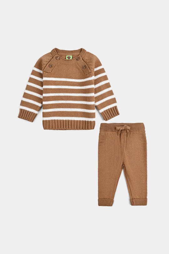 Infant Boys Acrylic Suit-Moss - L.BROWN