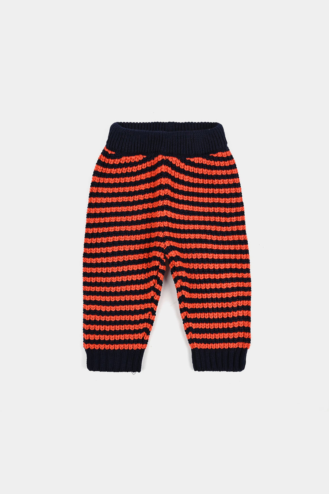 Infant Boys Acrylic Suit-Stripe Fusion-Navy.Rust