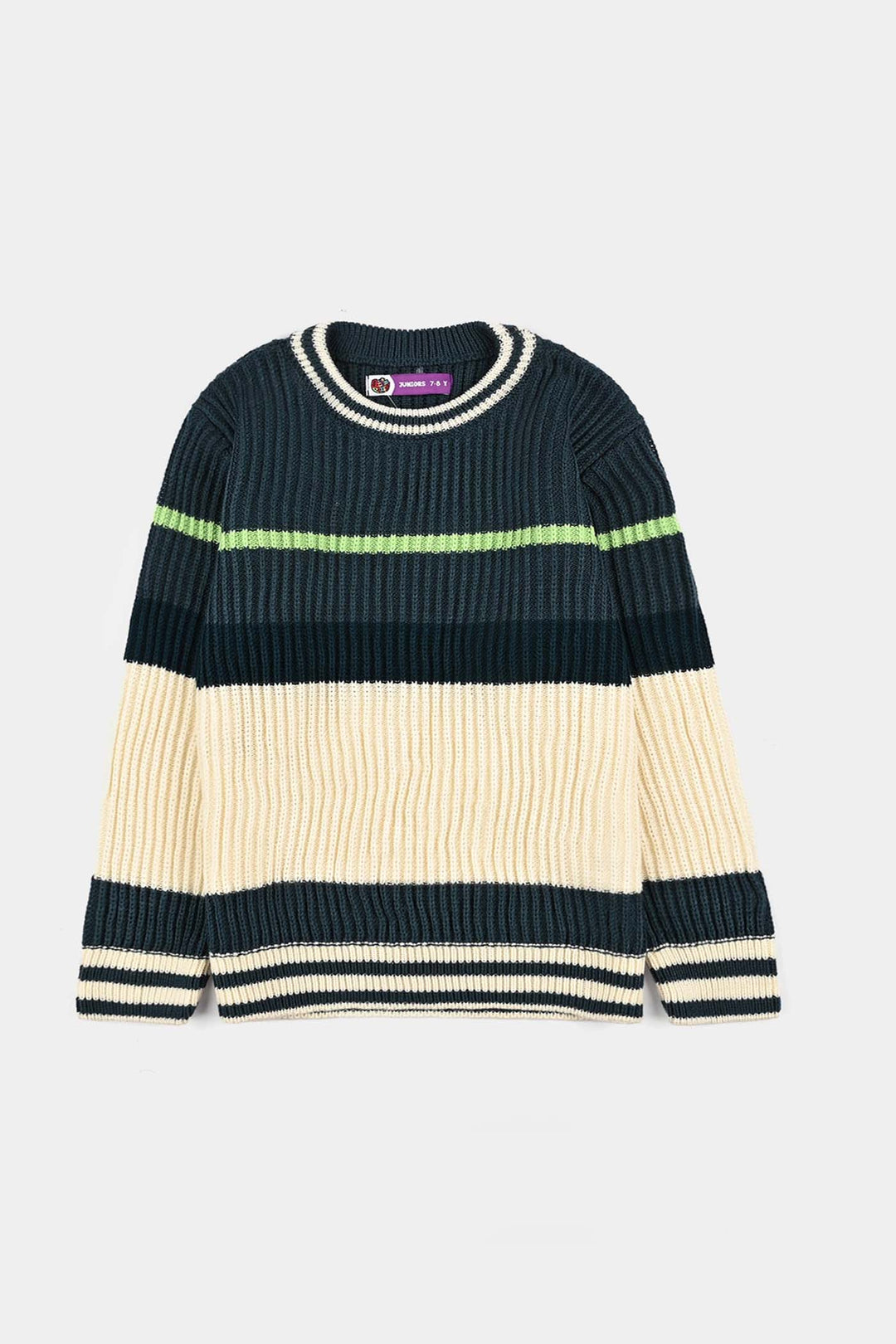 Boys Acrylic Sweater-Garden Fresh-Multi