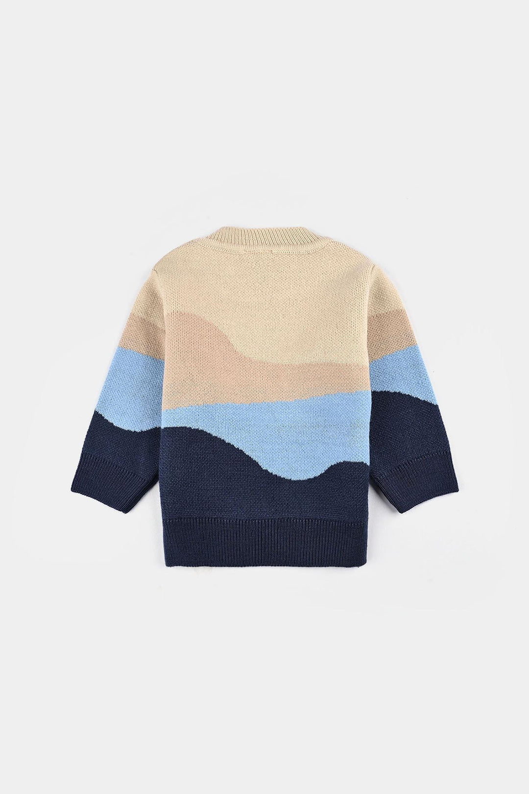 Infant Boys Acrylic Sweater-Adventure-Multi