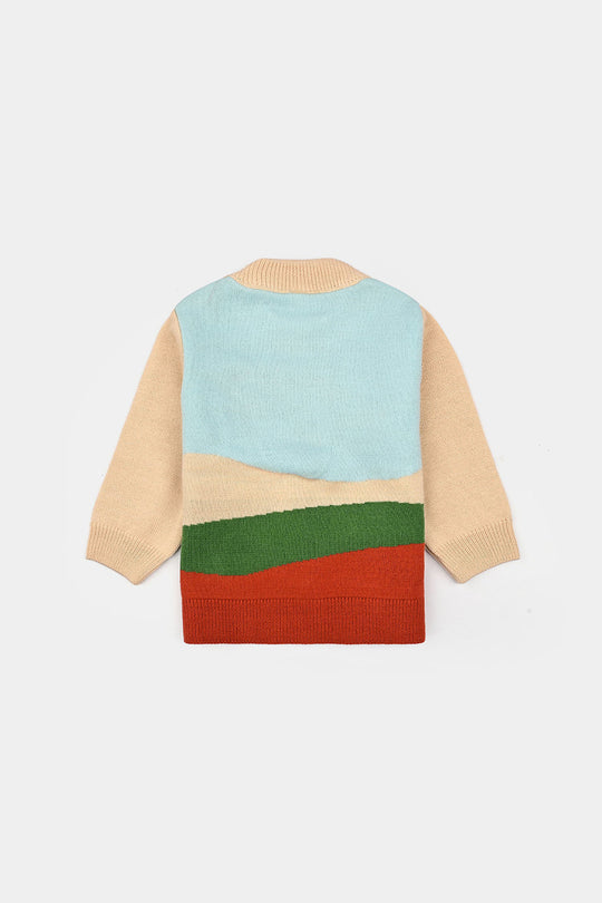Infant Boys Acrylic Sweater-Elbrus-Multi