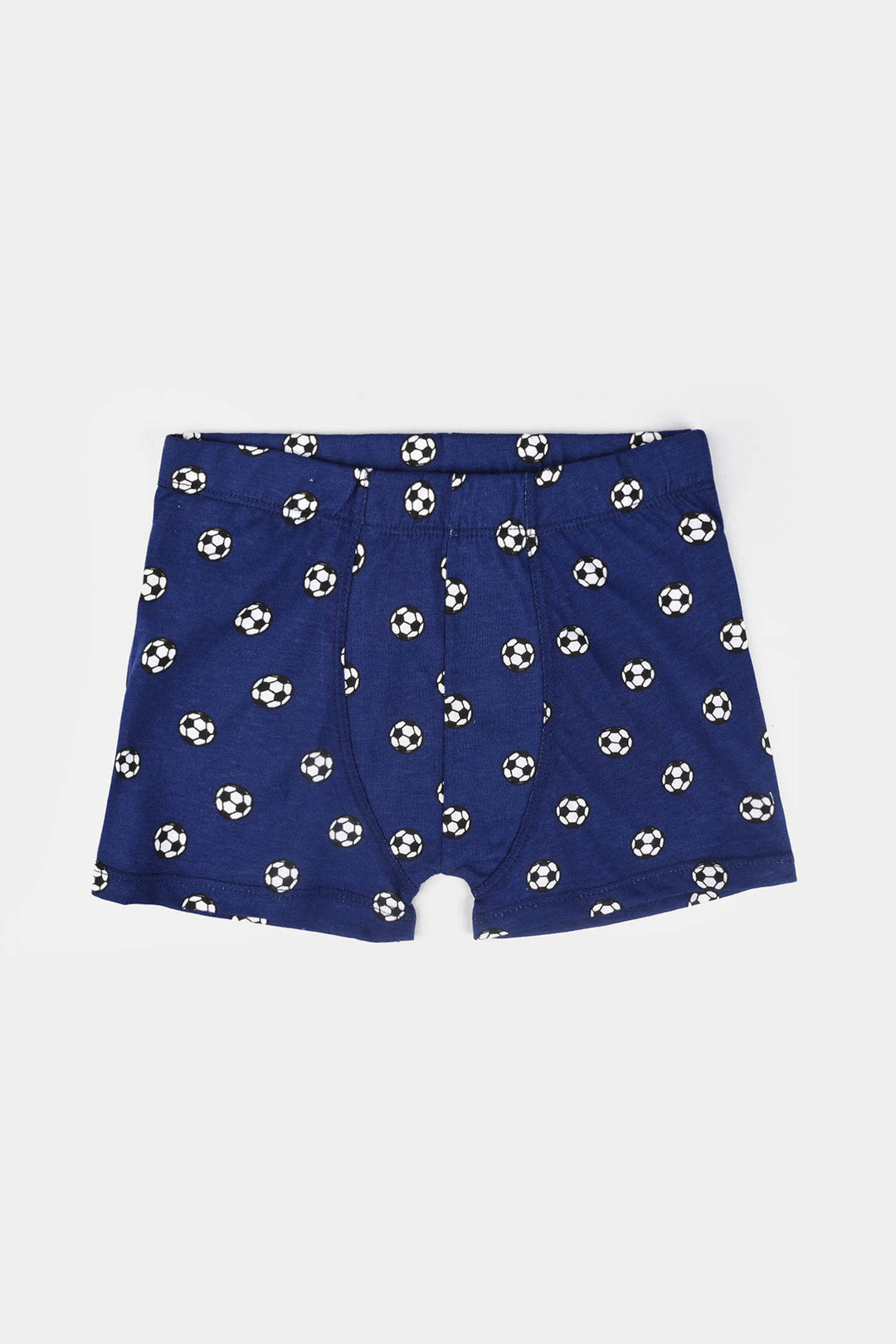 Boys Cotton Jersey Boxer Goal-Pack 0f 2-Citrus/Blue