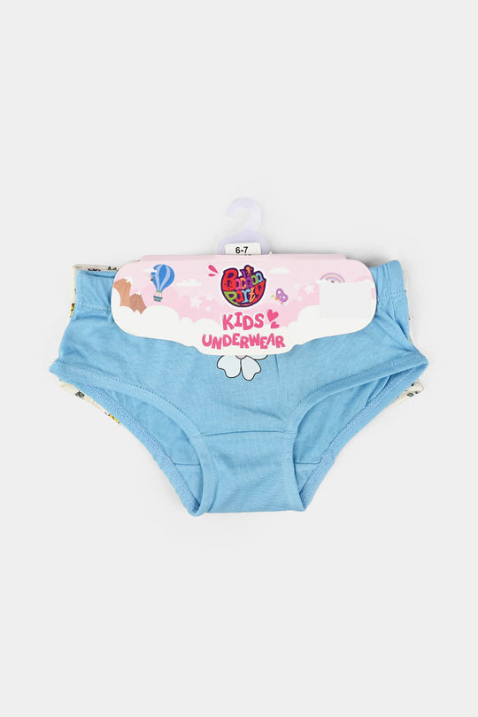 Girls Cotton Jersey Panties Pack Of 2