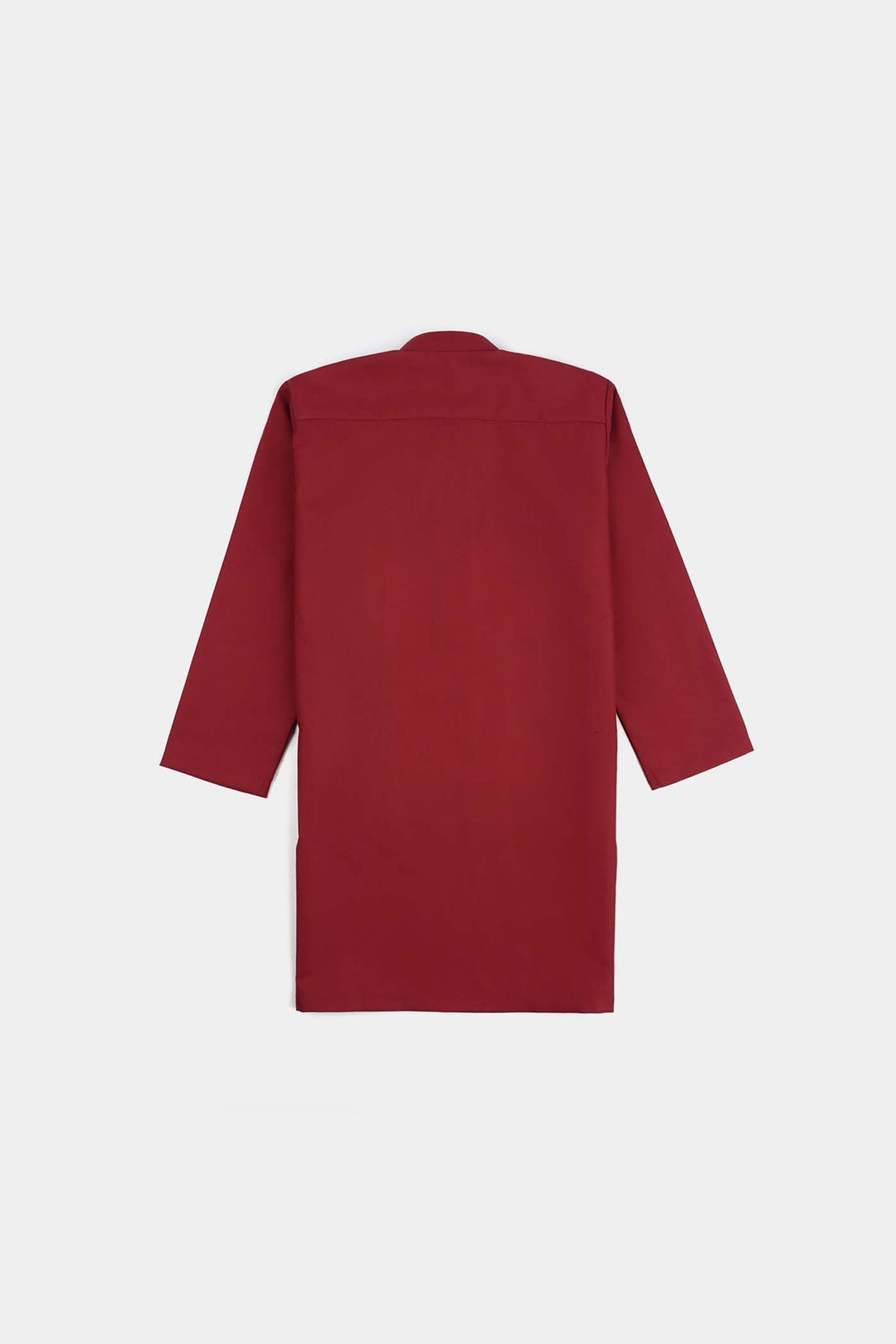 Boys Poly Viscose Kurta & Pajama Suit (Tribal Motif)-RED