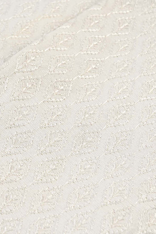 Infant Boys Poly Viscose Waistcoat (Monotone)-Off.White