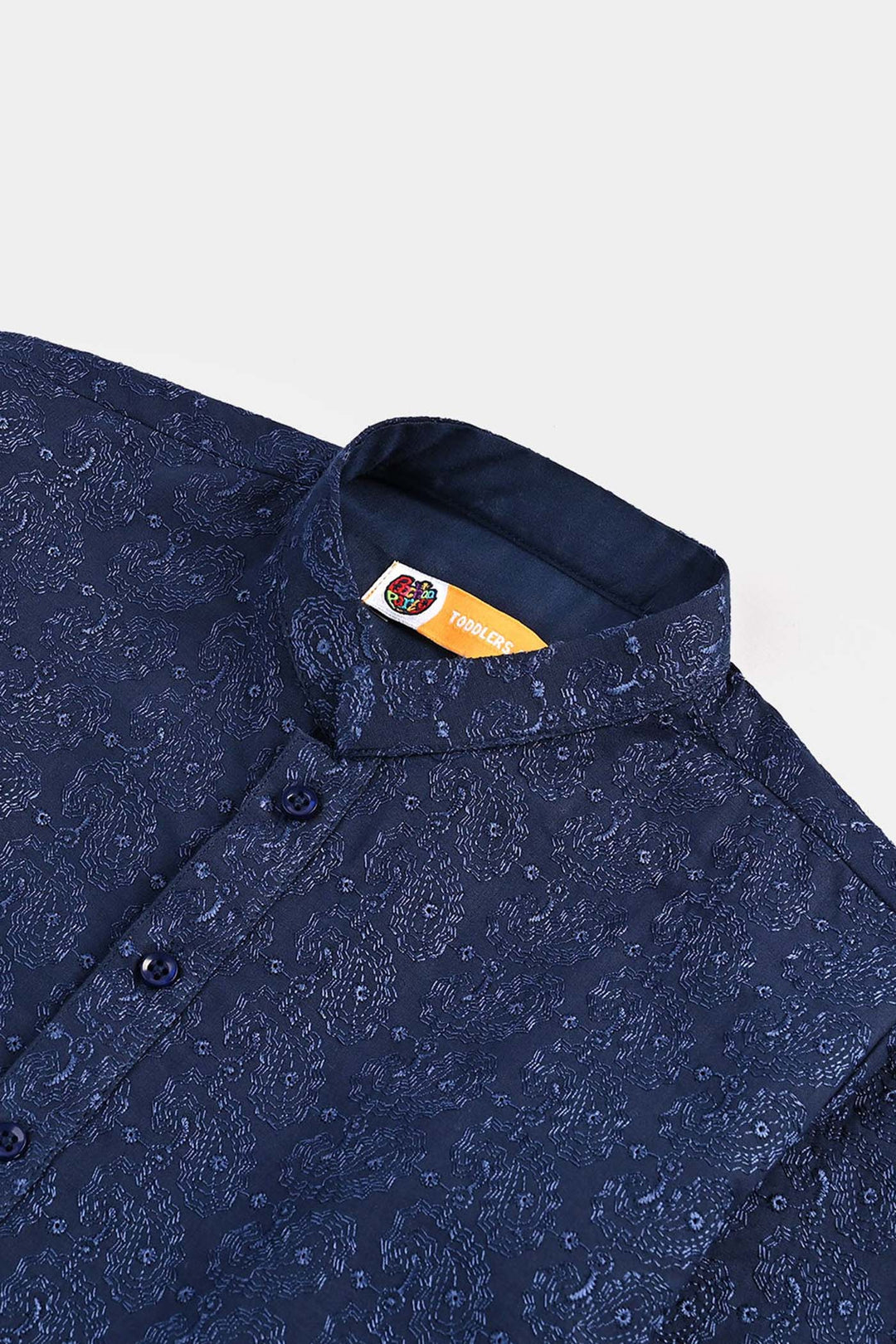 Boys Kurta (Chicken)-NAVY