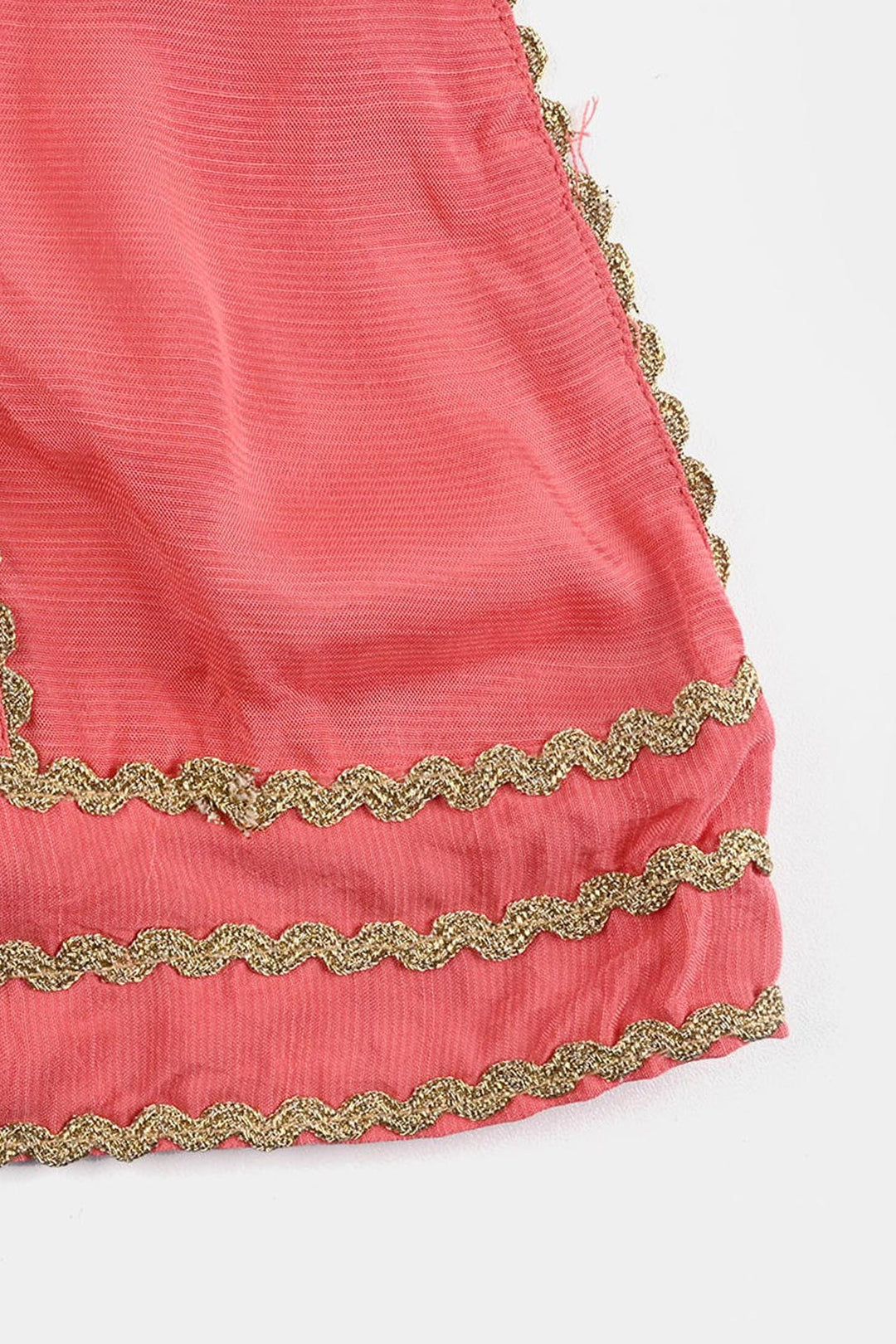 Girls Raw Silk 4Pcs Rashk-E- Chaman-Paradise Pink